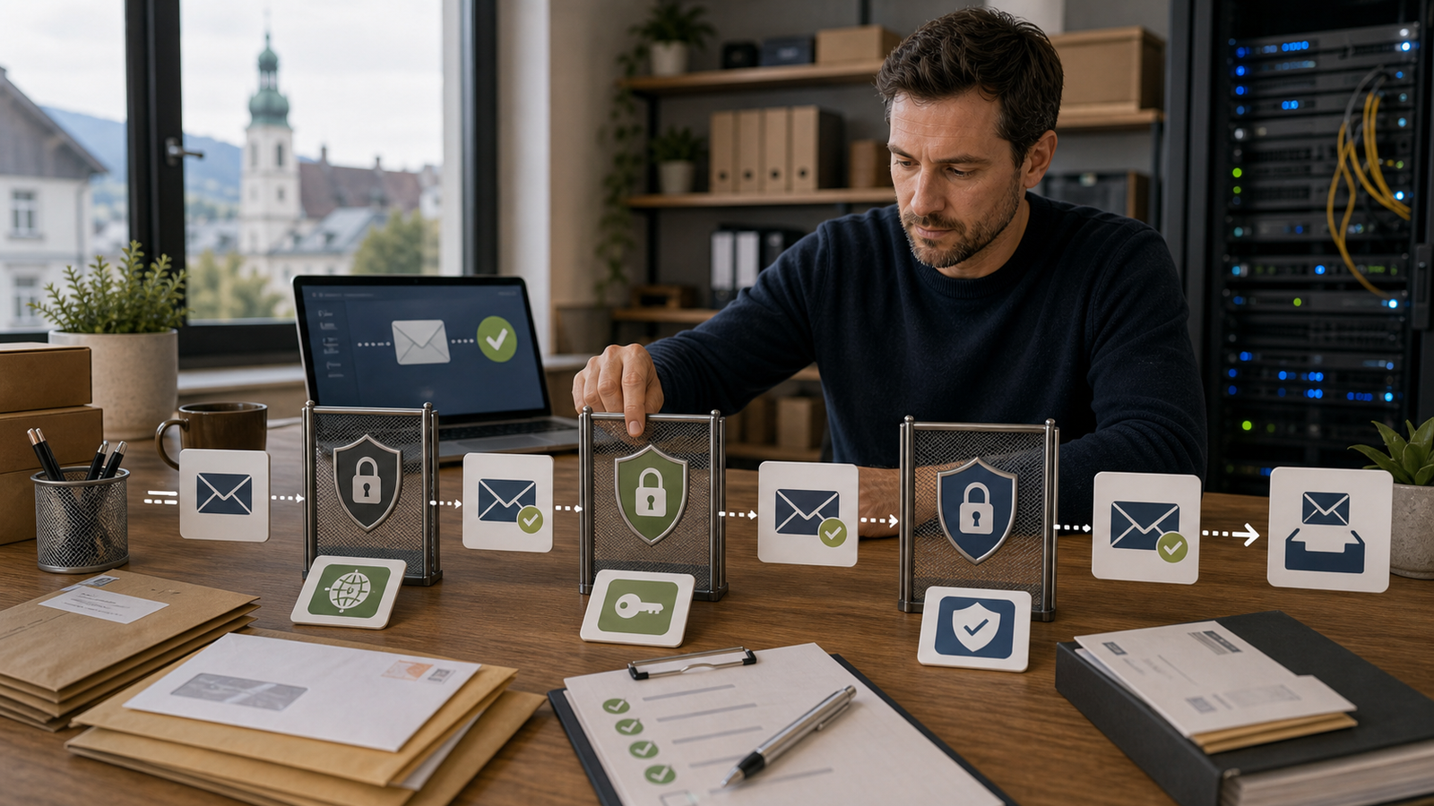 E-Mail-Zustellbarkeit für KMU: SPF, DKIM und DMARC richtig nutzen