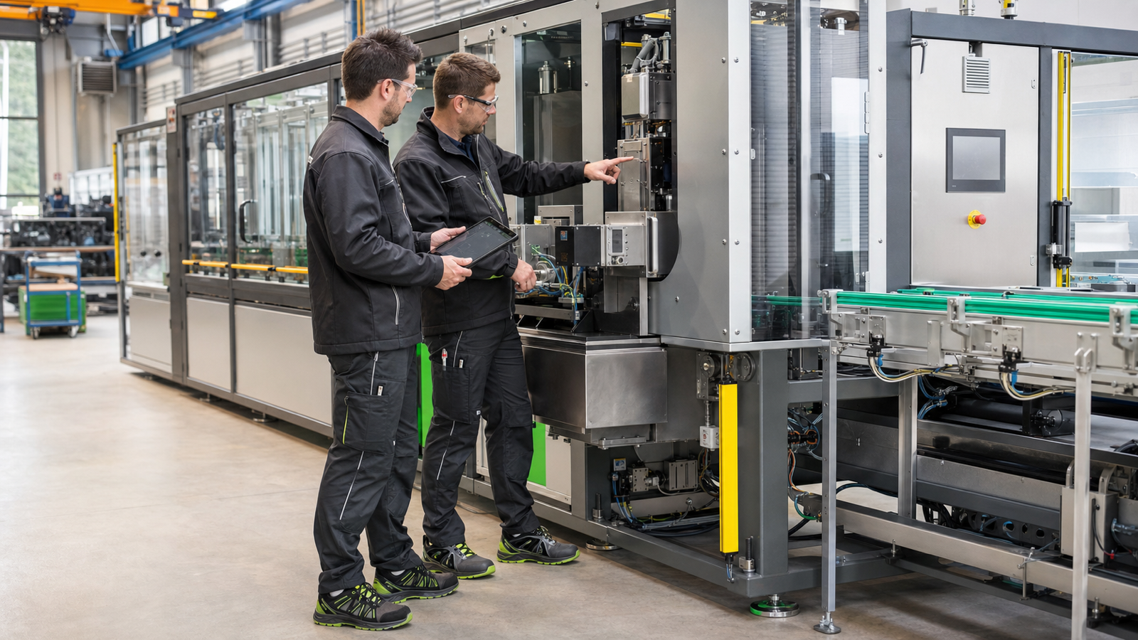 Maschinenbau-Website: Anwendungen, Varianten und Service klar erklären